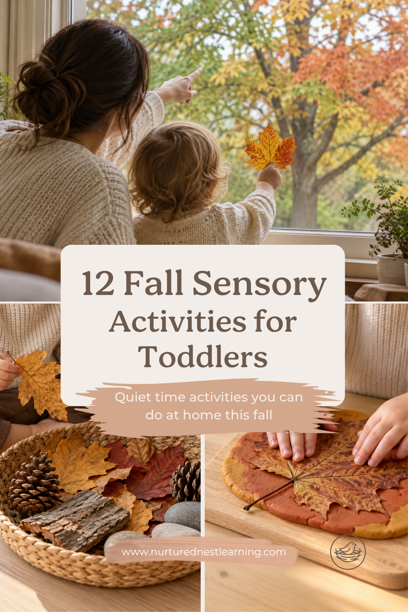 12 Fall Sensory Activities for Toddlers to Try at Home
