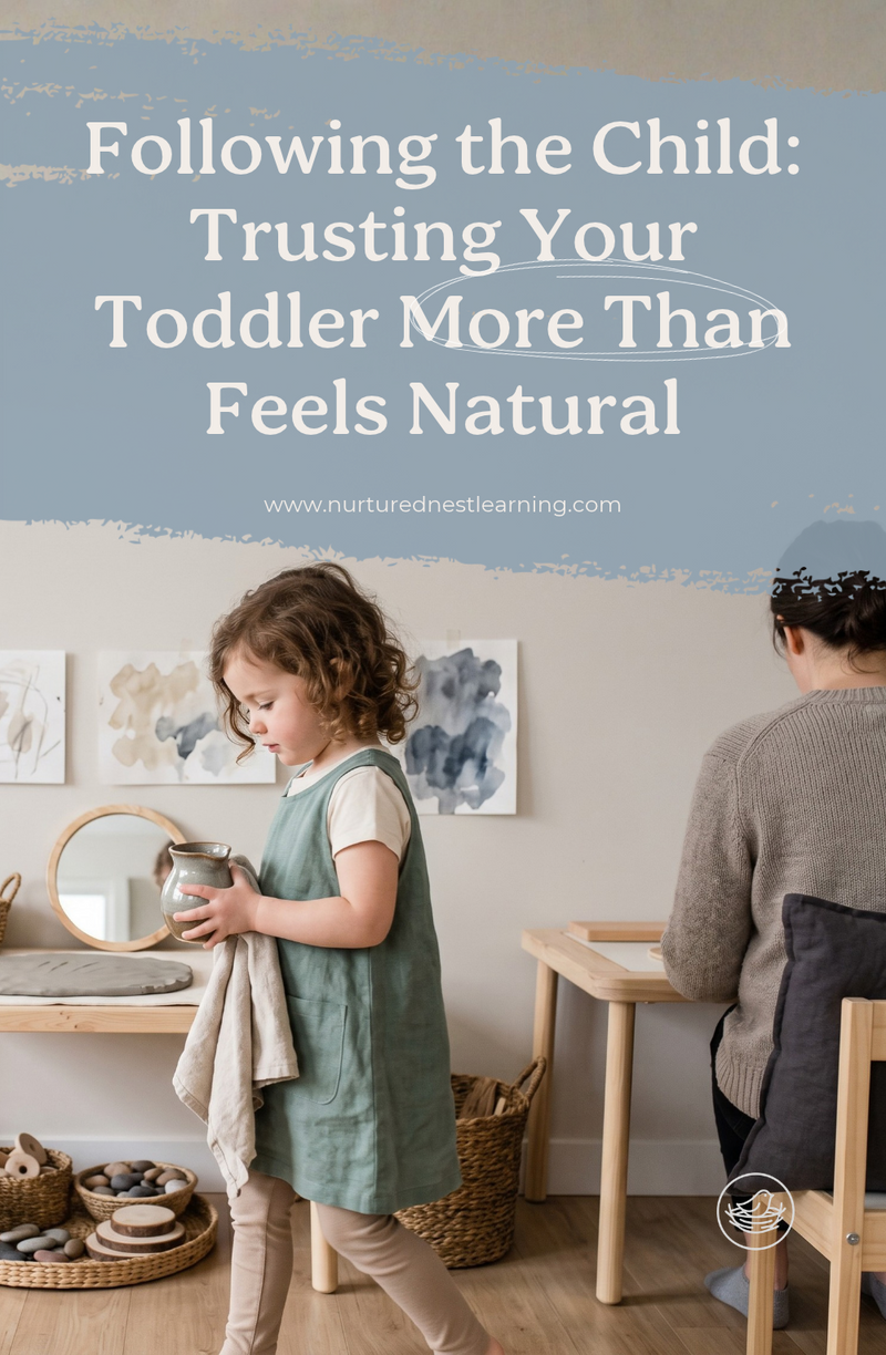 Following the Child: Trusting Your Toddler More Than Feels Natural