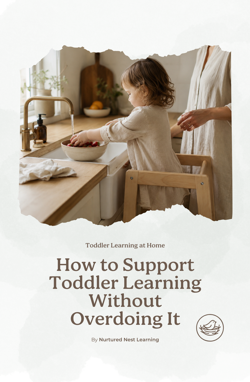 How to Support Toddler Learning Without Overdoing It