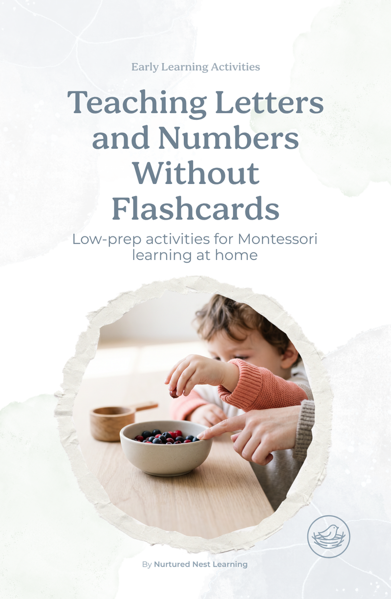 Early Learning Without Flashcards: Letters and Numbers in Everyday Life