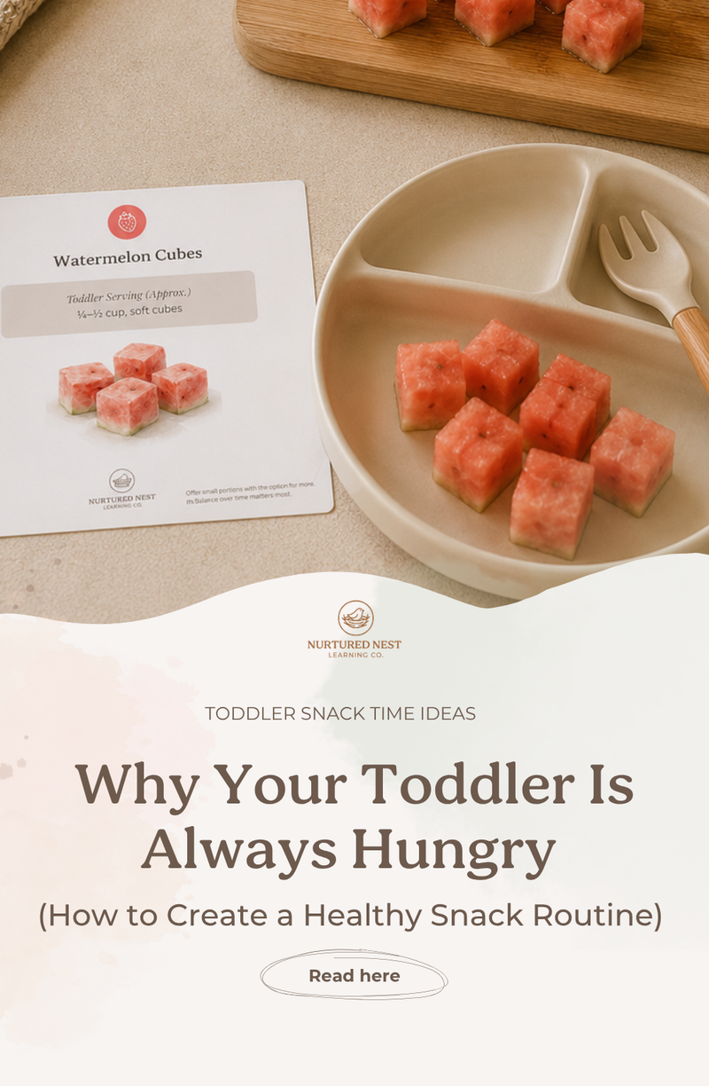 Why Your Toddler Is Always Hungry (And How to Create a Healthy Snack Routine)