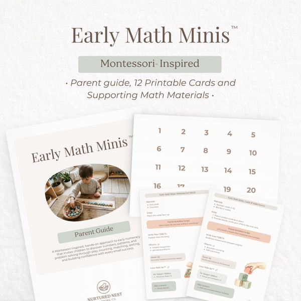 Early Math Busy Bags for Preschoolers