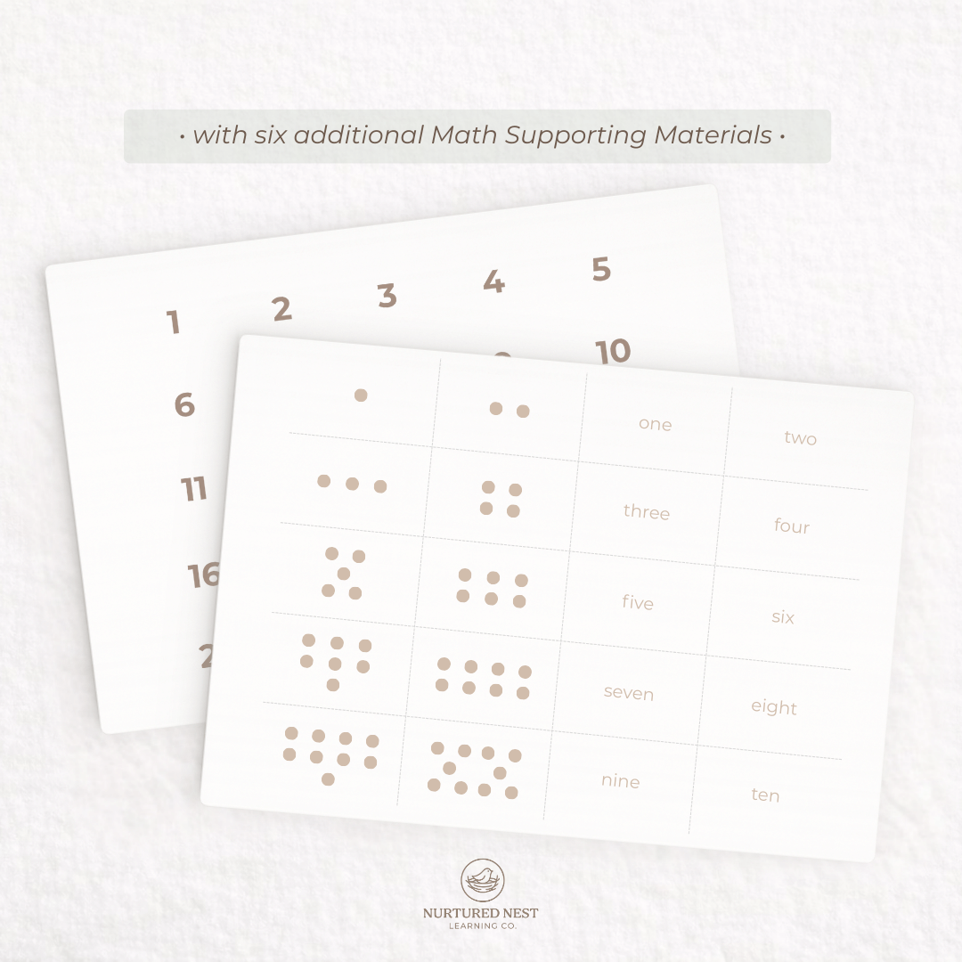 Early Math Busy Bags for Preschoolers