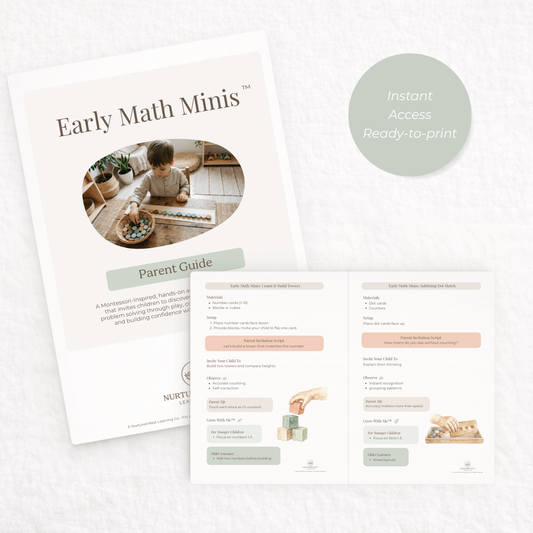 Early Math Busy Bags for Preschoolers