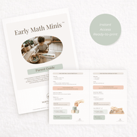 Early Math Busy Bags for Preschoolers