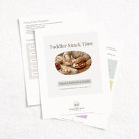 Toddler Snack Time — A Calm Parent Support Reference Guide