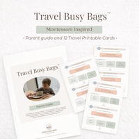 Travel Busy Bags for Toddlers and Preschoolers