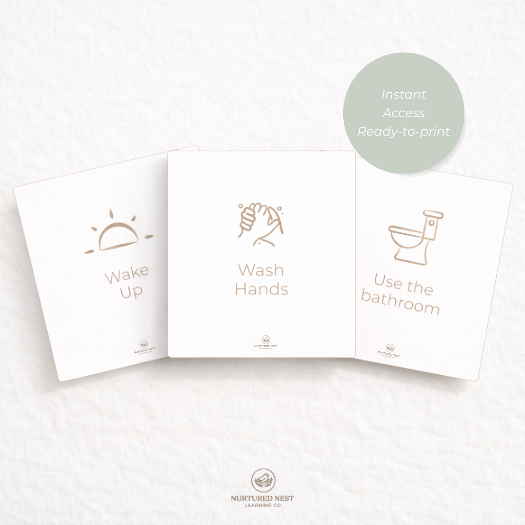 Visual Routine System for Toddlers and Preschoolers