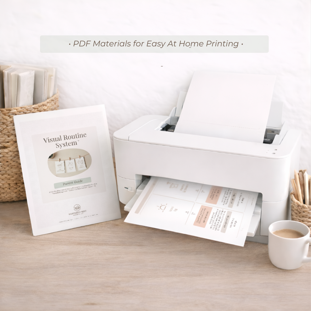 Visual Routine System for Toddlers and Preschoolers